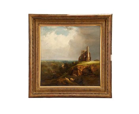 Attributed to Henry Bright (1810-1873)
A Ruined Building on a Hill
Oil on panel
Unsigned

42cm x 41cm


Provenance:
Christies