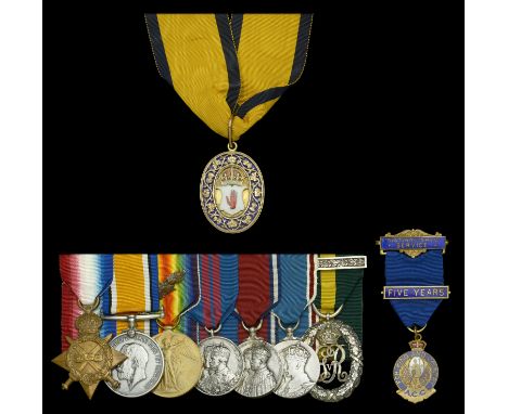 A fine Baronet’s Badge group of nine awarded to Lieutenant-Colonel Sir Robert A. Sanders, Bt., later Baron Bayford of Stoke T