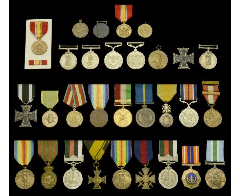 Miscellaneous World Medals A miscellaneous selection, including, Belgium, Kingdom, Allied Victory Medal (2); France, Second E