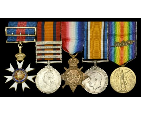 A fine Great War ‘Gallipoli’ C.M.G. group of five awarded to Lieutenant Colonel C. R. Pilkington, (Commanding) 6th Battalion,