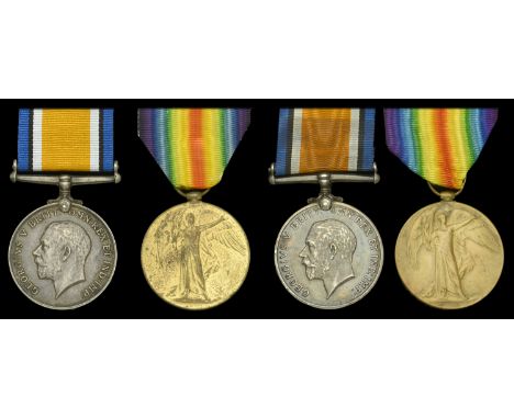 Pair: Lance-Corporal C. H. Denison, 1st Regiment, South African Infantry British War and Bilingual Victory Medals (L/Cpl. C. 