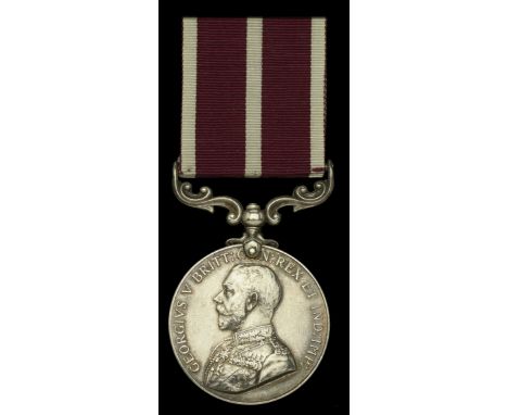 Army Meritorious Service Medal, G.V.R., 1st issue (L-37347 Dvr: J. Mack. A.174/Bde: R.F.A.) good very fine £70-£90  ---  M.S.