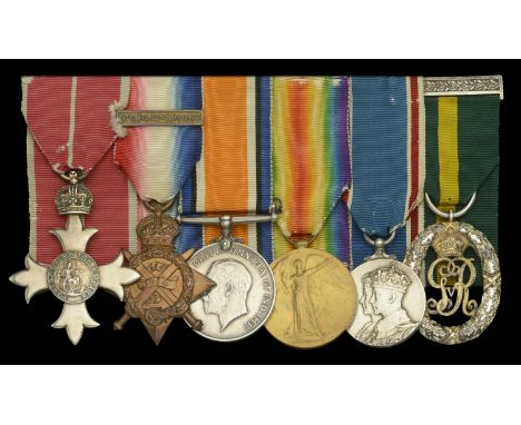 A Great War O.B.E. group of six awarded to Lieutenant-Colonel G. R. Griffith, 1/4th Battalion, Royal Welch Fusiliers  The Mos