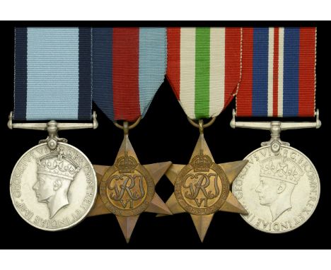 A fine Second War 1943 ‘Middle East’ Flying C.G.M. awarded to Wellington navigator, Sergeant J. P. McGarry, 70 Squadron, Roya