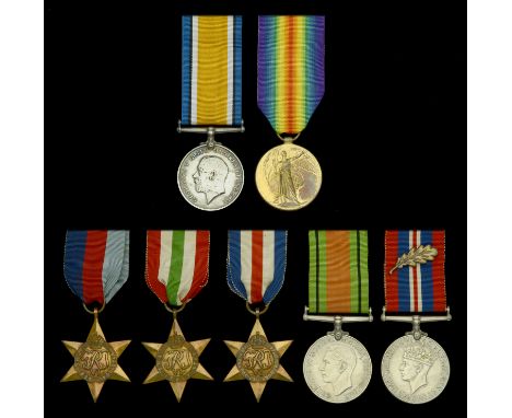 Family Group:  Pair: Private F. L. Daniell, Royal West Kent Regiment British War and Victory Medals (G-15053 Pte. F. L. Danie