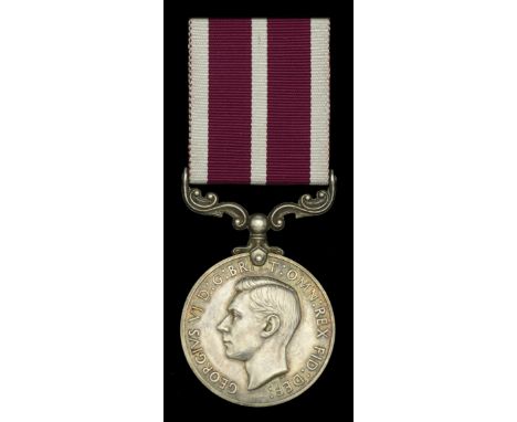 Army Meritorious Service Medal, G.VI.R., 1st issue (7681787 Sgt. L. J. S. Pilgrim. M.F.P) very fine £70-£90