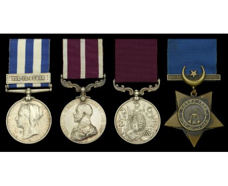 Four: Company Sergeant Major A. T. Parker, Royal Horse Artillery, later 1st Cinque Ports Royal Garrison Artillery (Volunteers