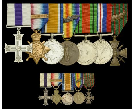 Family Group:  A Great War ‘Western Front’ M.C. group of seven awarded to Brigadier J. M. J. Evans, C.B.E., Royal Welsh Fusil