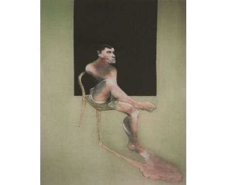 *Francis Bacon (1909-1992)PORTRAIT OF JOHN EDWARDSLithograph, numbered 30/45, with printed signatureimage 60.5 x 45.5cmProven