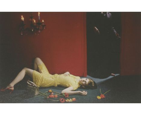 Kourtney Roy (Canadian, b.1981)'SELF PORTRAIT POPPIES 2'Photographic print, signed on mount l.l., titled on mount l.c., numbe