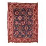 A TURKEY RUG OF ‘SMALL-PATTERNED HOLBEIN' DESIGN, approximately 175 x 135cm