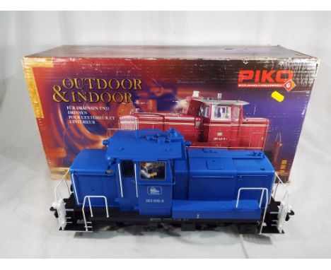 Piko G scale 0-6-0 diesel locomotive G Diesellok BR 260 Pressnitztalbahn # 37522, excellent in original box - Est £100 - £150