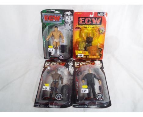 ECW (Extreme Championship Wrestling) Action Figures by Jakks Pacific and San Francisco Toymakers - Double Axe Handle Justin C