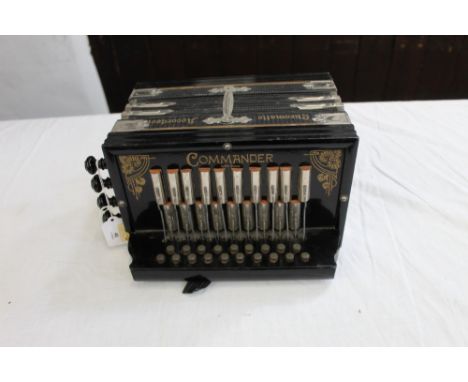 Early 20th century Commander accordion 