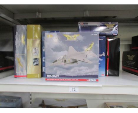 10 Corgi Aviation Archive 1.72 scale boxed aircraft and one other