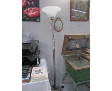 A modern standard lamp