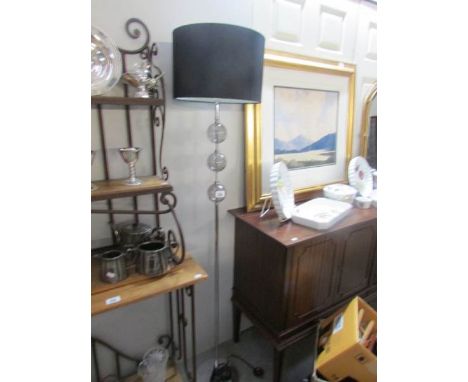 A modern standard lamp