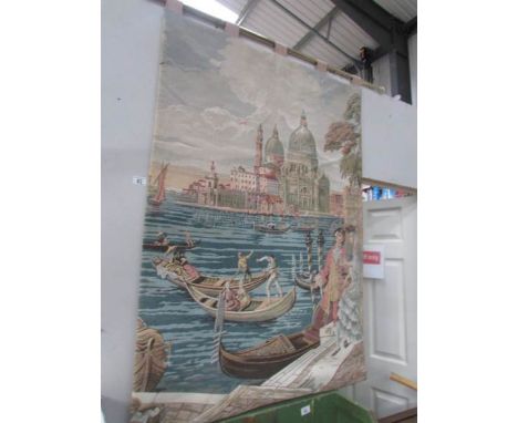 A wall hanging tapestry