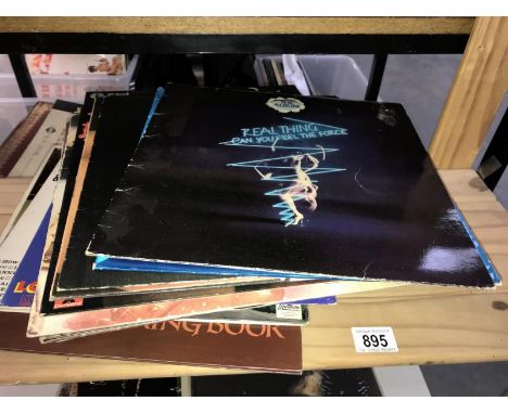 A collection of Motown, Michael Jackson and other records