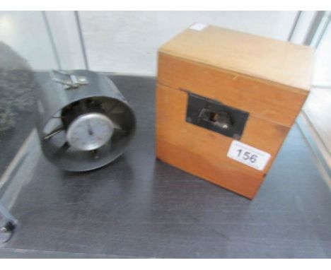 A cased Anemometer (wind speed instrument)