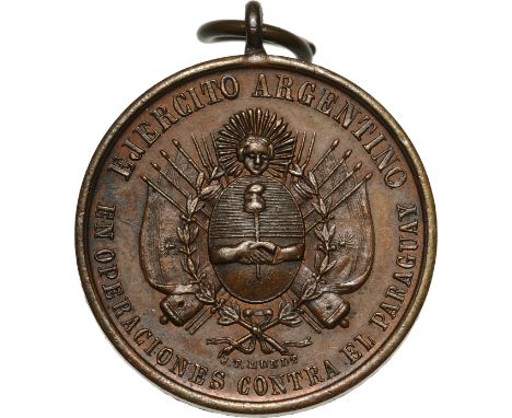 Breast Badge, 27 mm, Bronze. Gill. p. 34 Ross Ar29.I