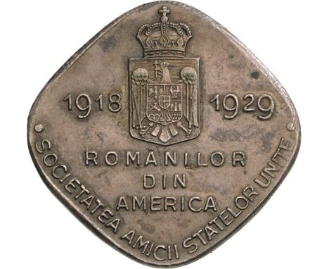 Breast Badge, 29 mm, silvered Bronze, horizontal pin on the back. Rare and interesting badge! II R!