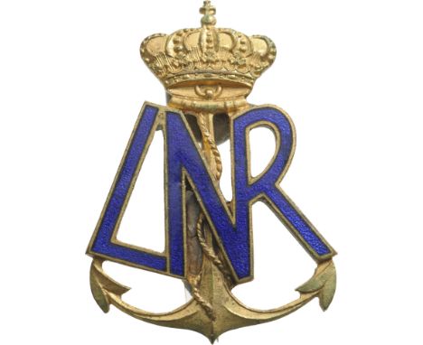 Breast Badge, 30x22 mm,  gilt Bronze, enameled, pin on the back. M.S.B.R. 488. I