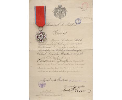 Knight 's Cross, 1st Model, Military. Breast Badge, 39 mm, Silver, both sides enameled, original ring and military virtue rib