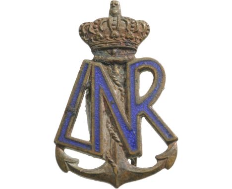 Breast Badge, 25x16 mm, gilt Bronze, enameled, pin on the back. M.S.B.R. 492. II