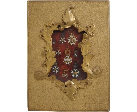 MILITARY ORDER OF SAINT LOUIS, Knight's Cross, Restauration (1814-1830) Type, 3rd Class, instituted in 1693. Breast Badge, 40