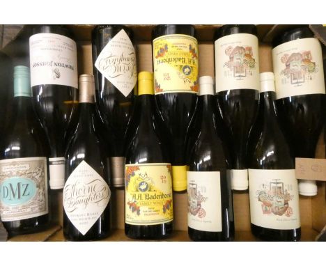 Ten bottles of South African white wine, comprising four 2018 Kameraderie, Lukas van Loggerenberg, two 2019 A. A. Badenhorst,
