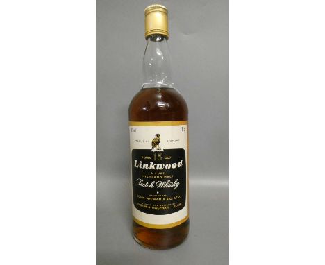 One bottle Linkwood 15yr old pure Highland malt Scotch whisky, Gordon &amp; Macphail bottling, 40%, 75cl (Est. plus 24% premi