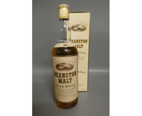 One bottle Deanston Malt 8yr old Scotch whisky, boxed, 40%, 750ml (Est. plus 24% premium inc. VAT)Condition Report: Good
