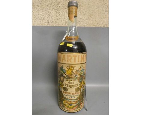 A very large vintage bottle Martini vino vermut, 52cm tall, possibly a jeroboam (Est. plus 24% premium inc. VAT)Condition Rep