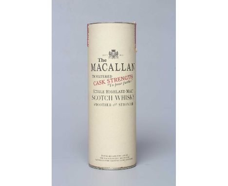 One bottle The Macallan cask strength single Highland malt scotch whisky, fino sherry butt cask, cask no. 9780, cask filled: 