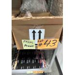 shelf of misc ammo, shotgun,