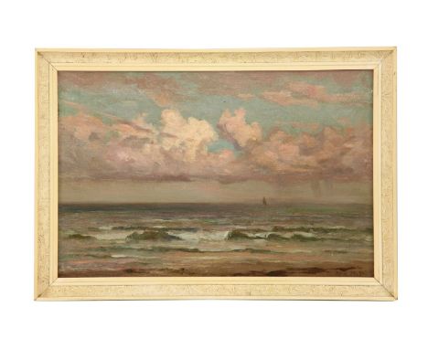 F.M'W...SEASCAPESigned with initials and dated '89-'96 l.r., oil on canvas36 x 54cm