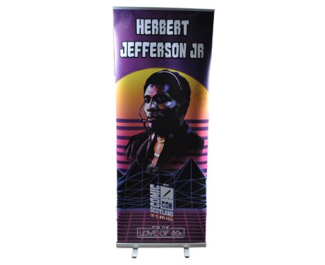 Herbert Jeffereson Jr - Lieutenant Boomer on the original Battlestar Galactica television series etc - autographed Monopoly E