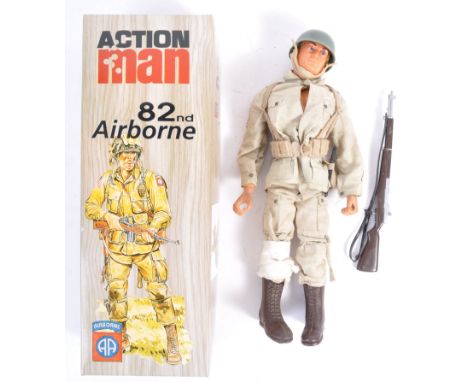 An original vintage 1970's Palitoy made Action Man ' US Army Infantry ' action figure. With uniform - comprising: helmet, jac