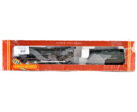 An original Hornby Railways made 00 gauge model railway train set locomotive engine R313, GWR Hall Class Hagley Hall 4-6-0 49