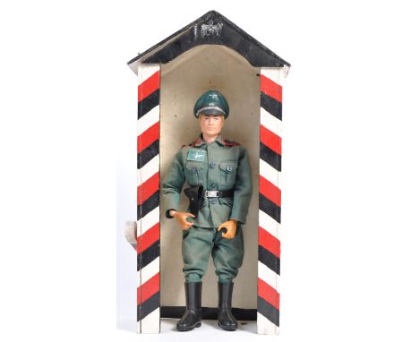 An original vintage 1970's (1974) Palitoy made Action Man ' German Staff Officer ' action figure. With uniform - comprising: 