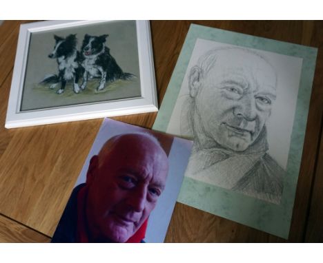 Children and animals! - Unframed pencil portrait of a loved child or pet, by Sharon Ellis