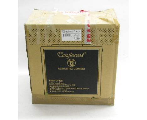 Tanglewood T3 acoustic combo amplifier, new in box
(PLEASE NOTE: All amplification sold by Gardiner Houlgate have a current P