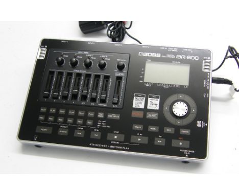Boss BR-800 digital recorder, with owners manual and driver CD