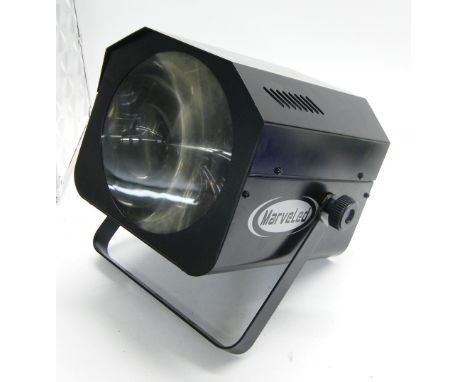 Acme LED-737 stage light within a flight case