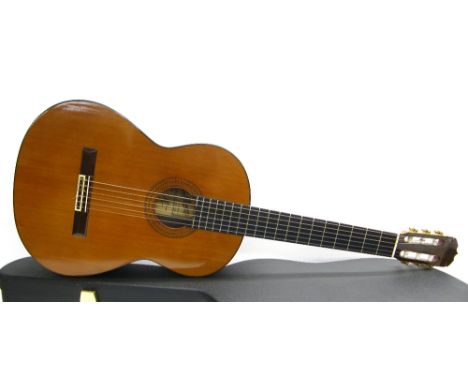 Jose Ramirez Clase 1A guitar, 1975, labelled Constructor de Guitarrs, Jose Ramirez, Concepcion Jeronima no. 2 1882 Madrid, 19