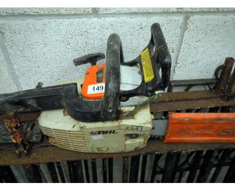 A Stihl chainsaw
