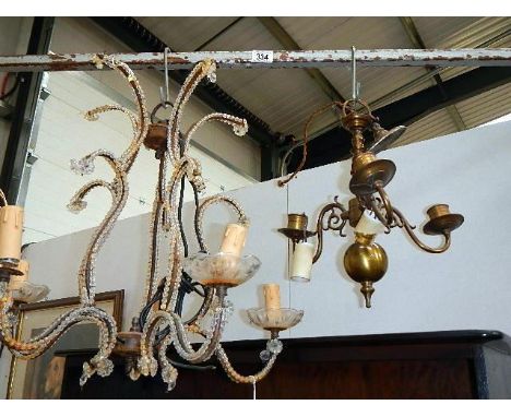 An old light fitting