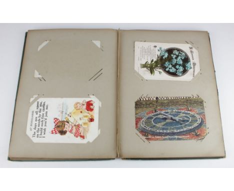 Original collection in green album, R/P's etc    (approx 68 cards)