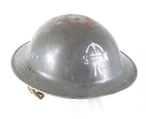 Port of London Authority Special Constable, British MkII No2 C Type steel helmet 1940, possibly Dover Harbour